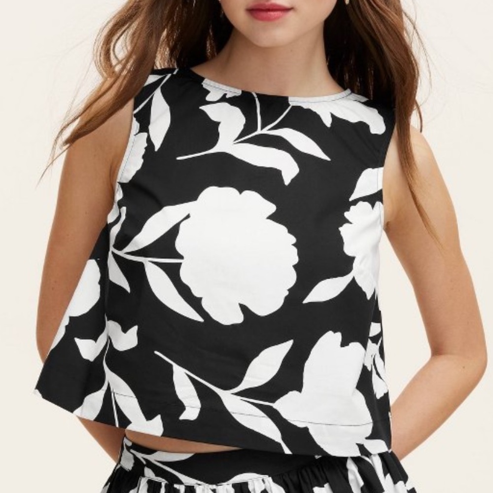 Kate Spade Block Floral Tank Top NWT